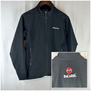 Patagonia Adze Hybrid Jacket Women's S Black Polartec Windbloc Softshell Bacardi